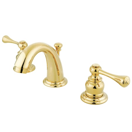 Kingston Brass Vintage Widespread Bathroom Faucet, Polished Brass GKB912BL